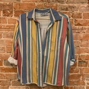 Vintage Stipped button down